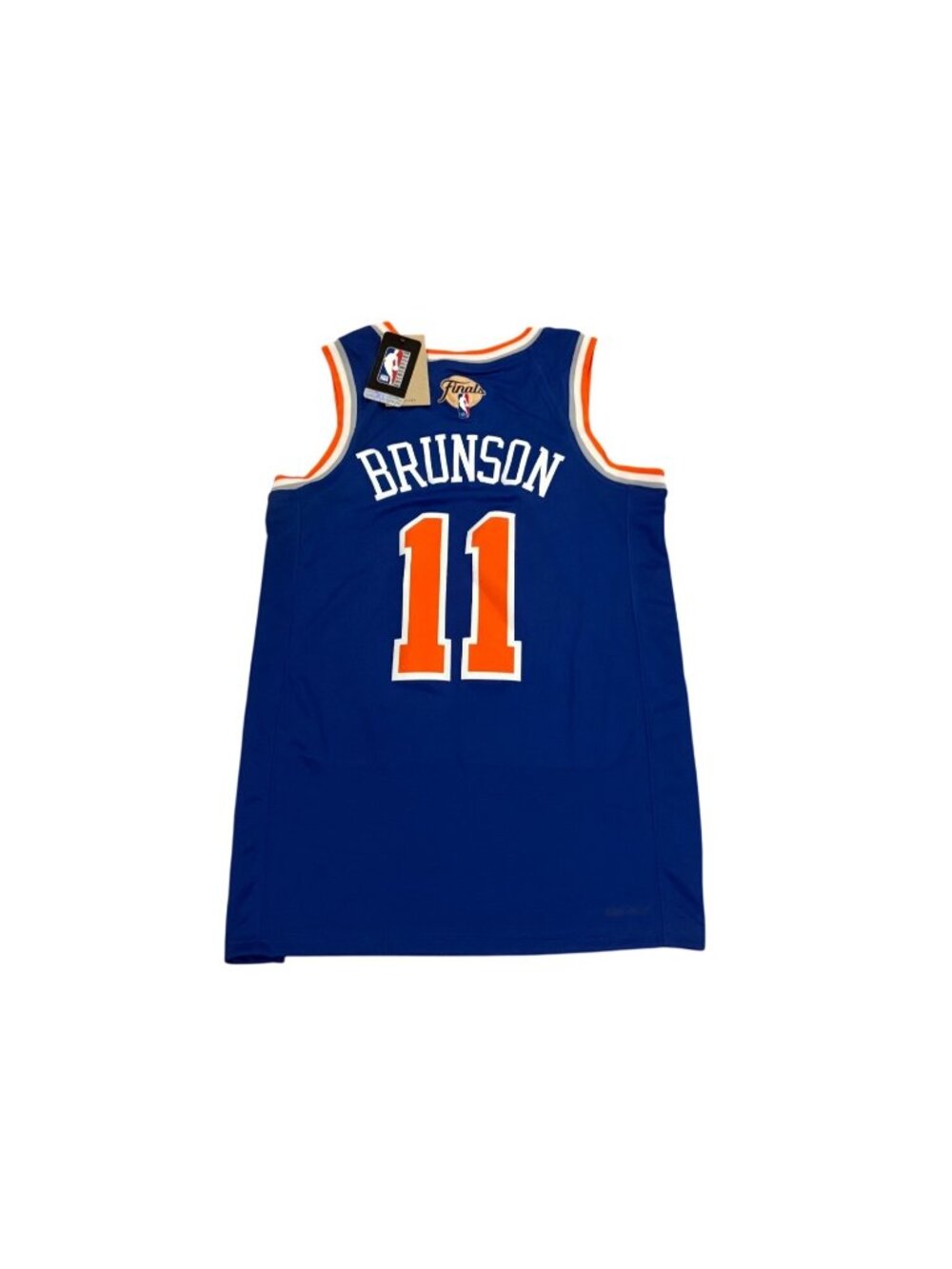 Nike New York Knicks Jalen Brunson #11 NBA Finals Swingman Icon Jersey Men's 40